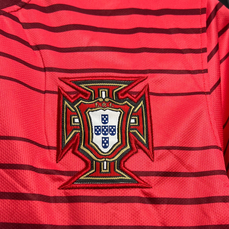 Camisola Portugal vermelha retrô 2014