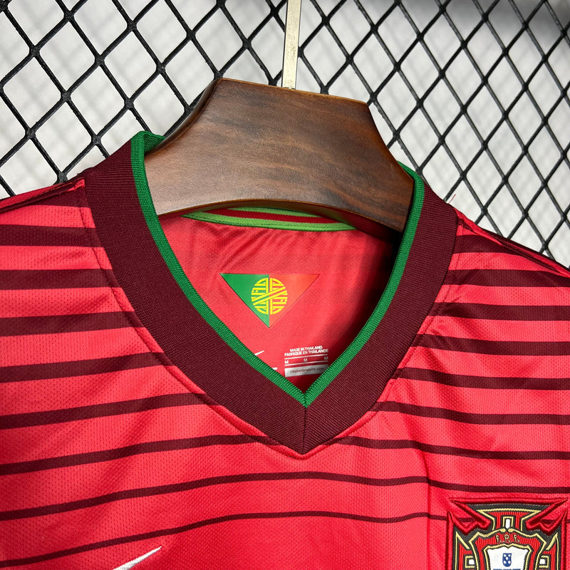 Camisola Portugal vermelha retro 2014