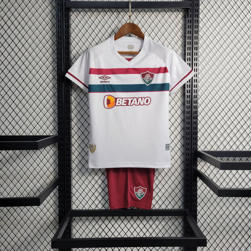 Conjunto Infantil Fluminense 2023/24 Segunda Equipación 