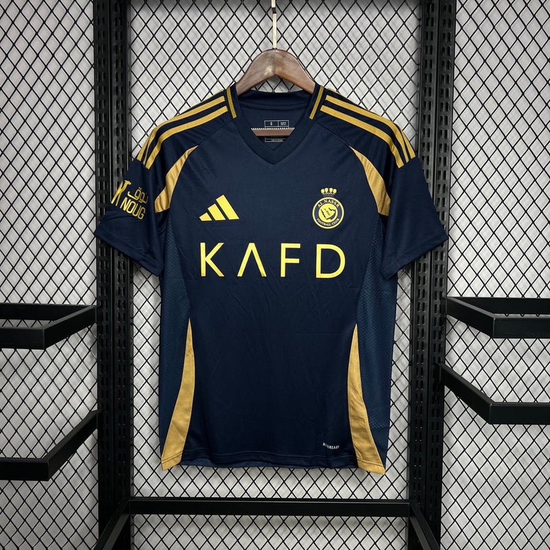 Camisola Al Nassr azul segunda 2024/25 