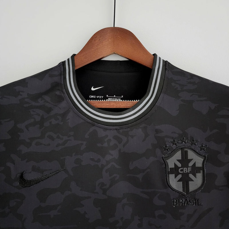 Camisola Seleção Brasil 2022/22 Edição Limitada All Black