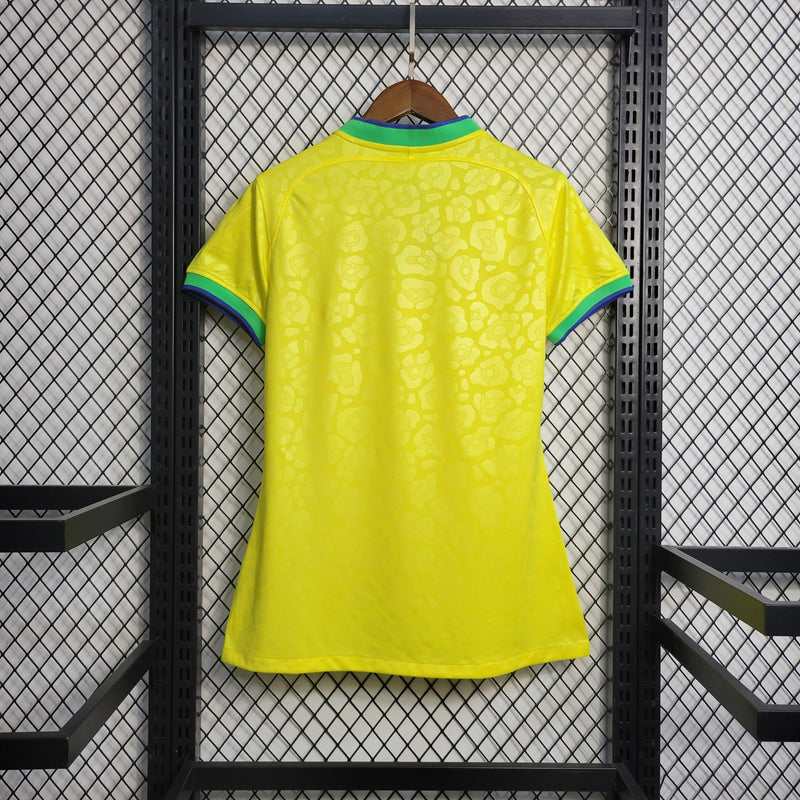 Camiseta Feminina Seleção Brasil 2022/23 Local Torcedor PRO 