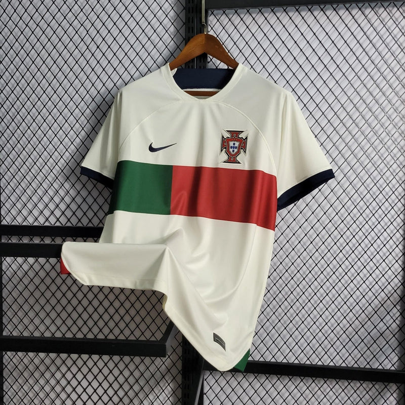 Camisola Portugal Branca Segunda 2022/23