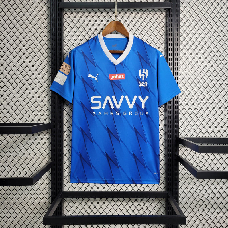 Camisola Al Hilal azul Home 2023/24