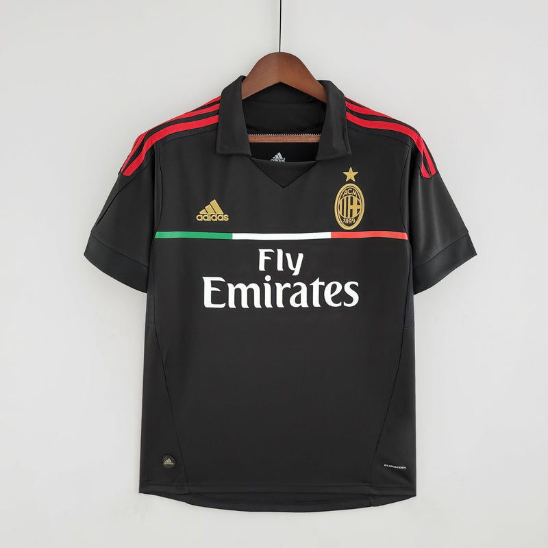 Camisola Retrô AC Milan 2011/12 Terceira