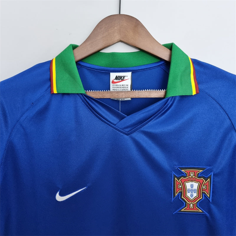 Camisola Portugal retro Azul 1998