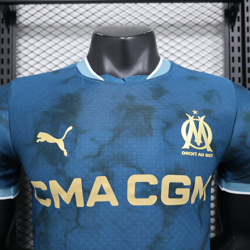 Camisola Olympique de Marseille Visitante 2024/25 JUGADOR 