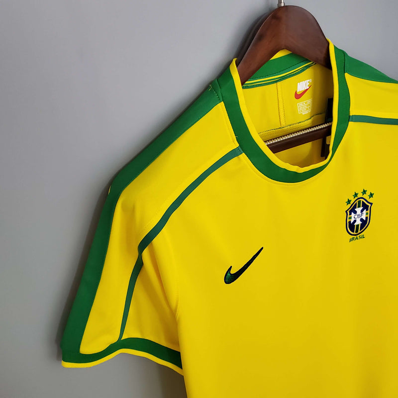 Camiseta Retro Seleção Brasil 1998/98