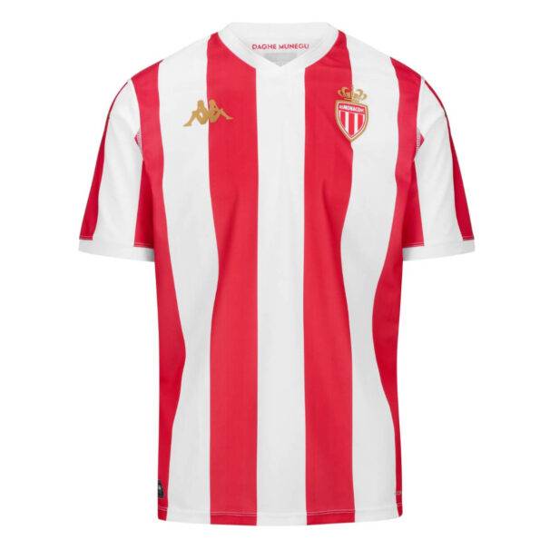 Camiseta AS Mônaco especial 2024/25 roja y blanca 