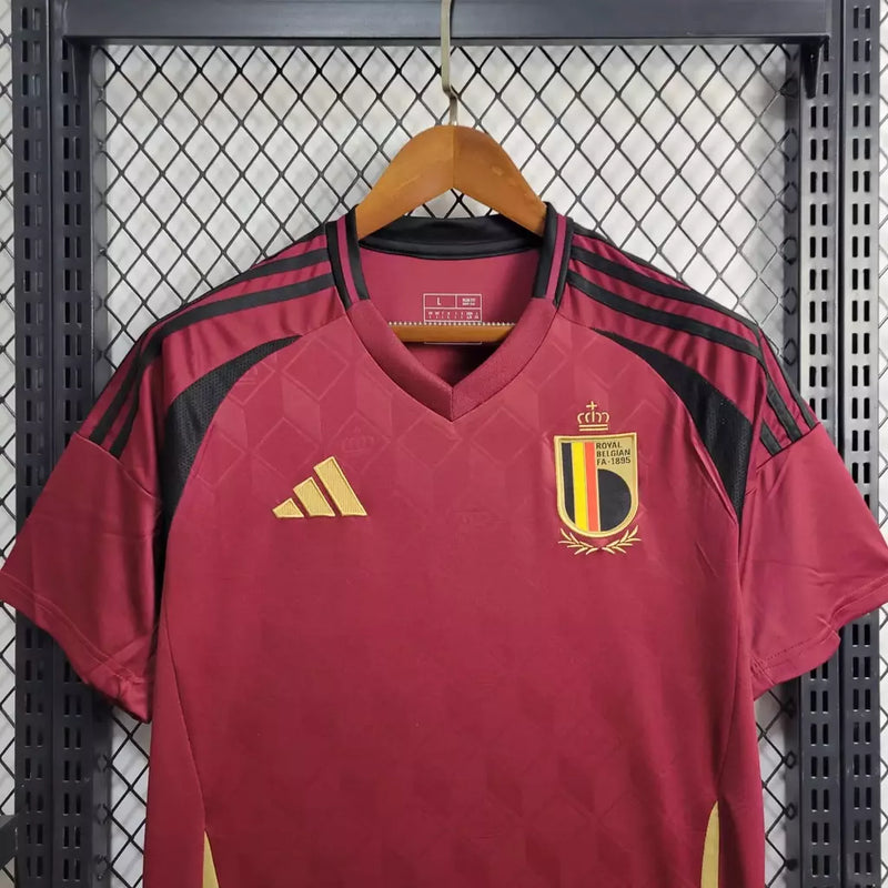 Camisola Bélgica Local Eurocopa 2024 