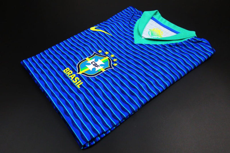 Camisola Brasil azul Segunda Copa América 2024 