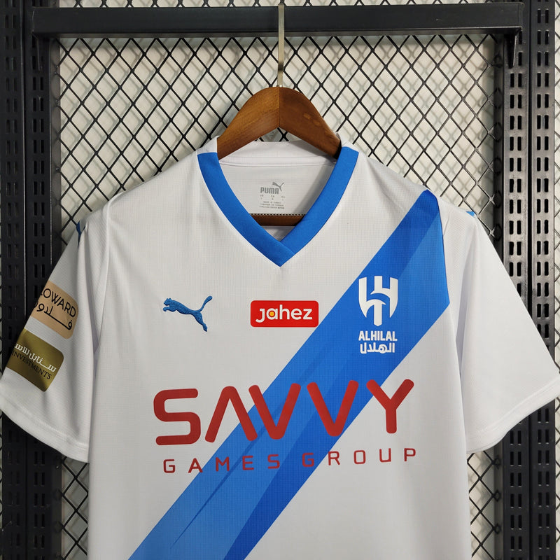 Camisola Al Hilal blanca Segunda 2023/24 