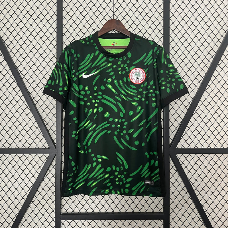 Camisola Nigeria verde/preta 2024 