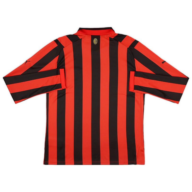 Camisola AC Milan 125 anos vermelha/preta - MANGA LONGA