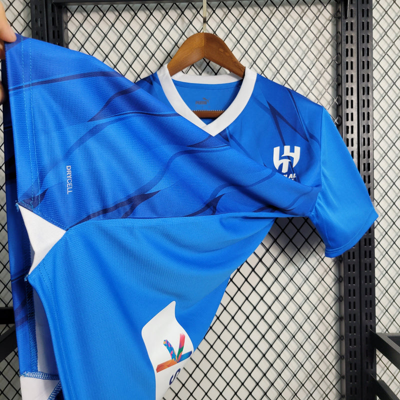 Camisola Al Hilal azul Home 2023/24