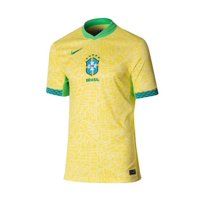 Camisola Brasil Amarela Local Copa América 2024 