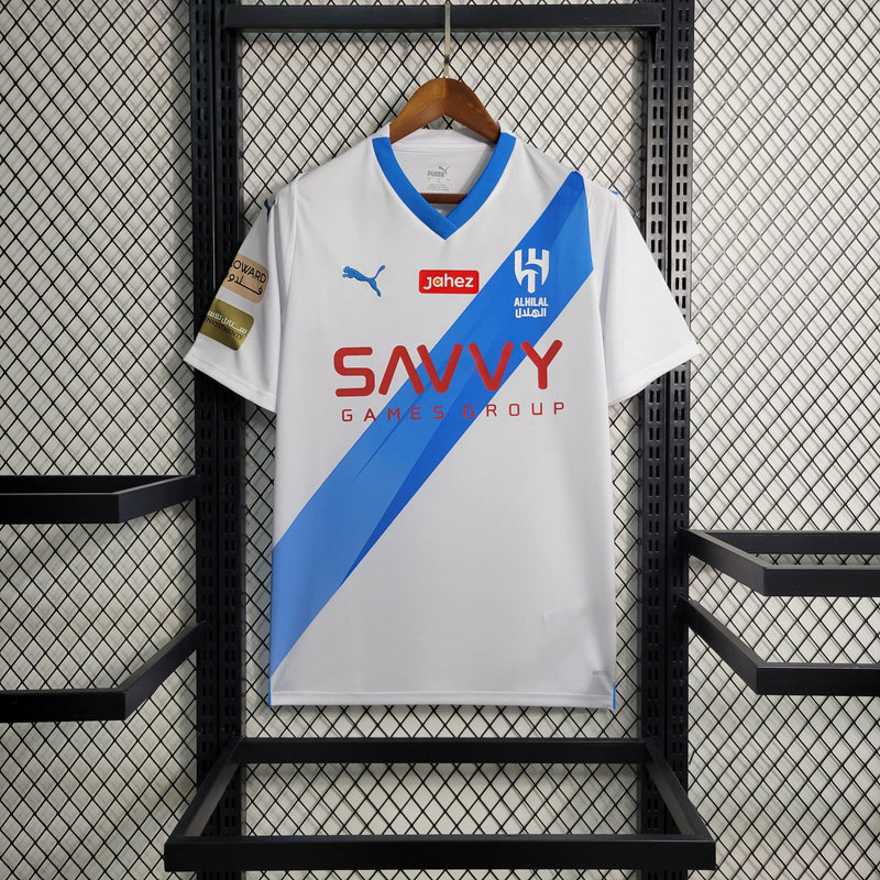 Camisola Al Hilal blanca Segunda 2023/24 