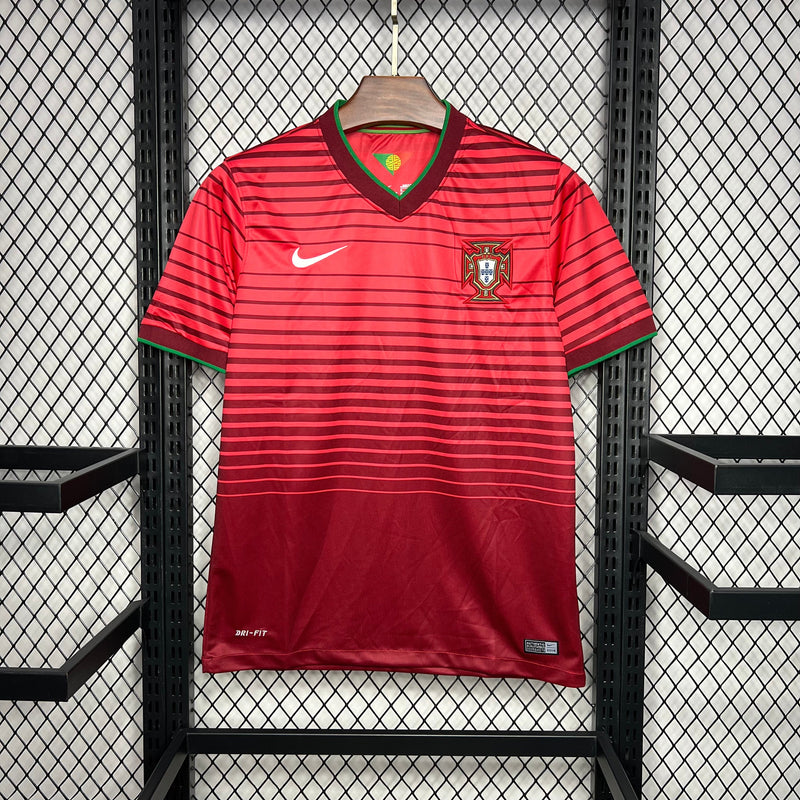 Camisola Portugal vermelha retro 2014