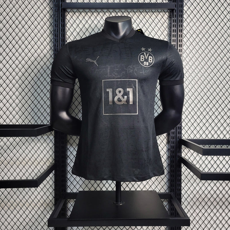 Camiseta Borussia Dortmund edición negra 23/24 versión jugador 