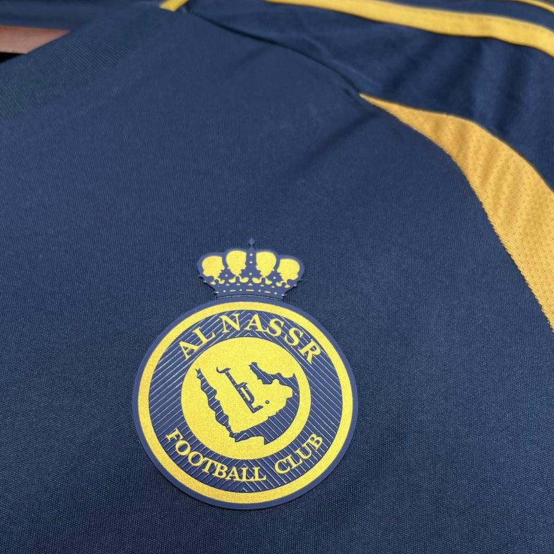 Camisola Al Nassr azul away 2024/25