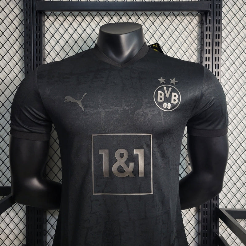 Camiseta Borussia Dortmund edición negra 23/24 versión jugador 