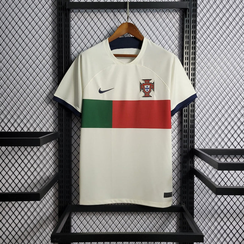 Camisola Portugal Branca Segunda 2022/23