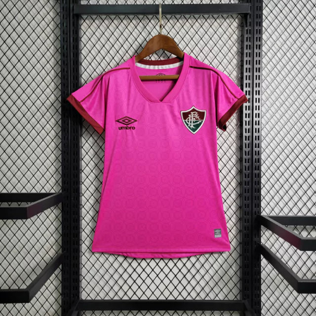 Camisola Feminina Fluminense "Outubro Rosa" 2023/24