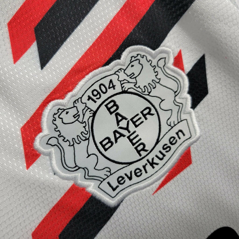 Camisola Bayer 04 Leverkusen Branca Away 2023/24