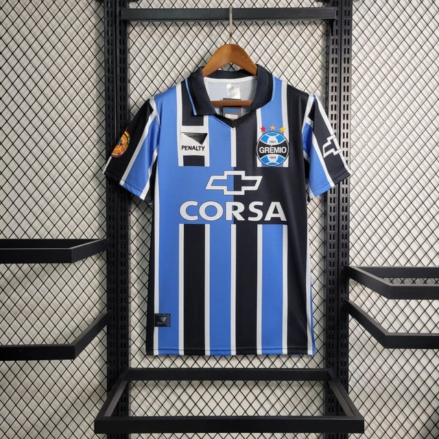 Camisola Retrô Grêmio Home 1998 