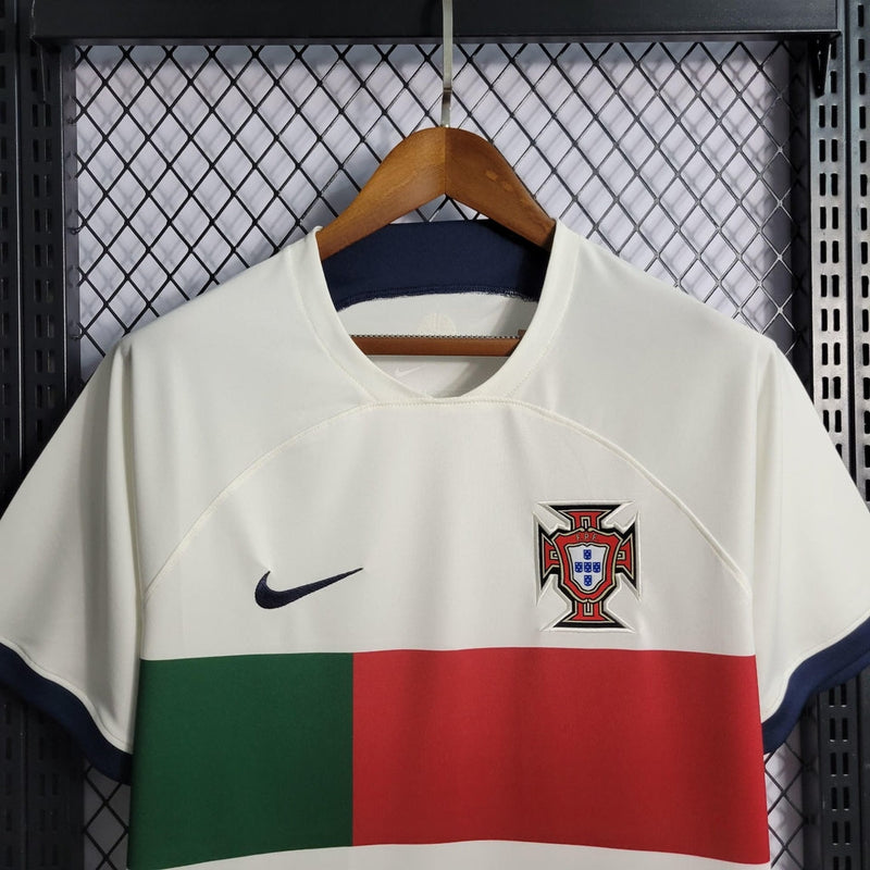 Camisola Portugal Branca Segunda 2022/23