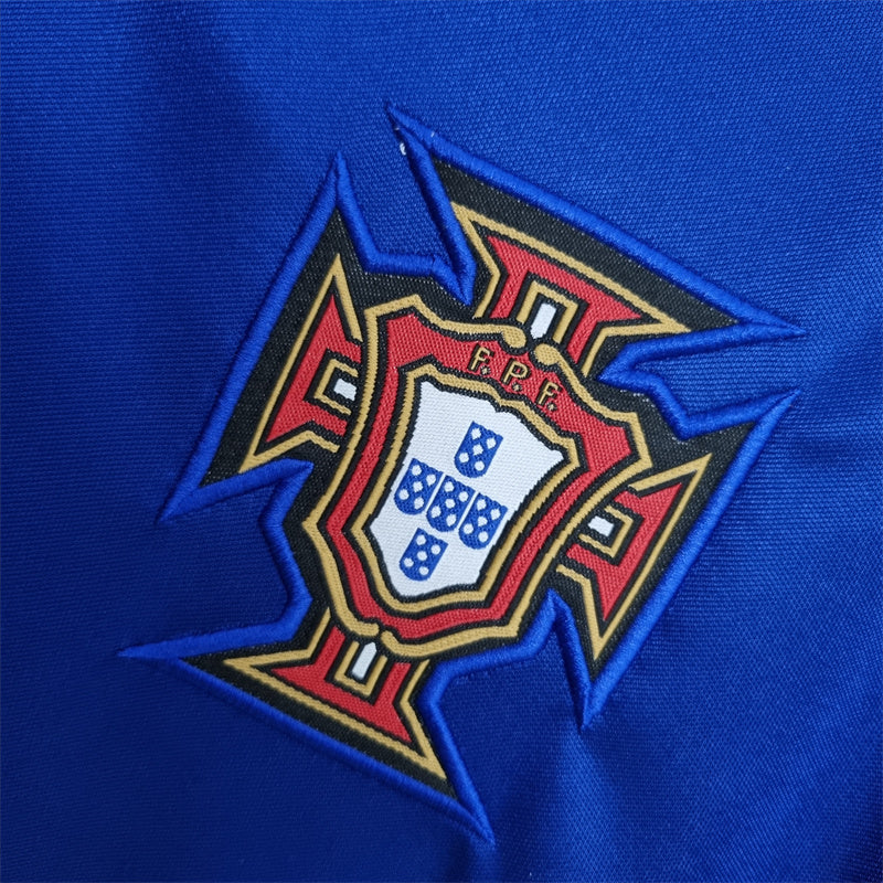 Camisola Portugal retro Azul 1998