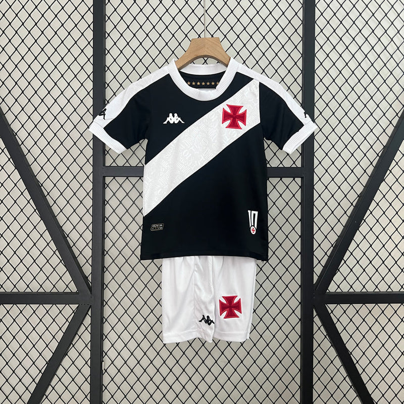 Conjunto infantil Vasco da Gama preto home 24/25