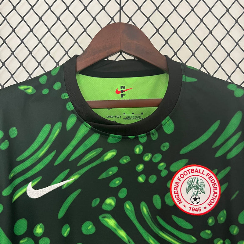 Camisola Nigeria verde/preta 2024 