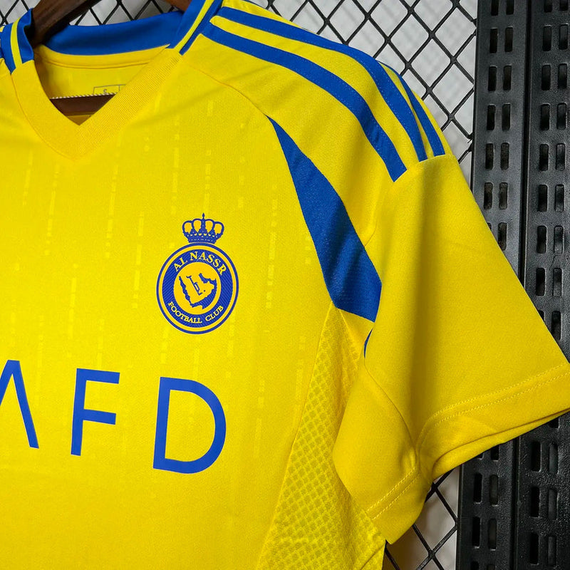 Camisola Al Nassr amarela home 2024/25