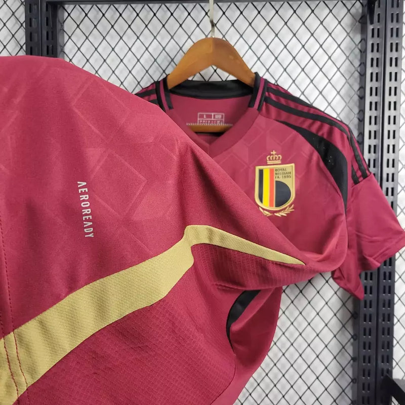 Camisola Bélgica Home Euro 2024