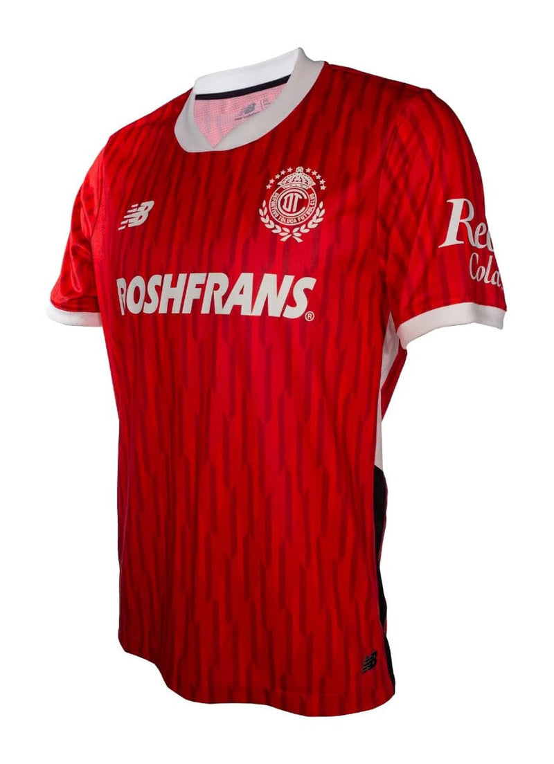 Camisola Deportivo Toluca vermelha Home 24/25