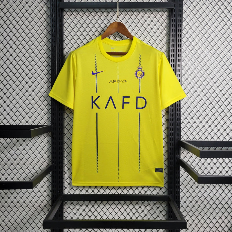 Camiseta Al Nassr amarela Primera 2023/24 