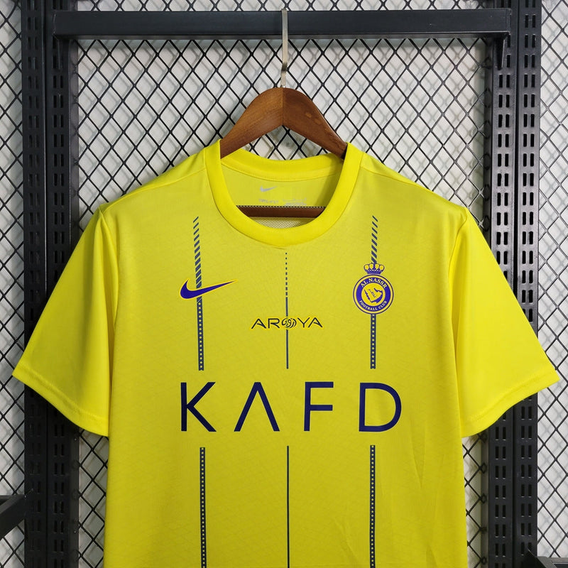 Camiseta Al Nassr amarela Primera 2023/24 