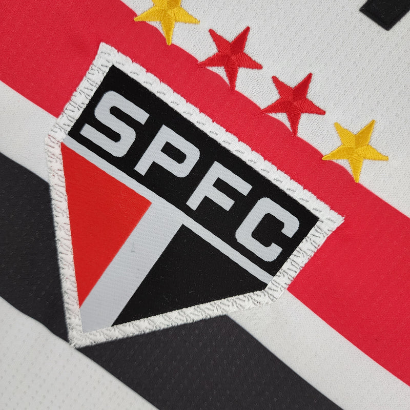 Camisola Retrô São Paulo Home 2000