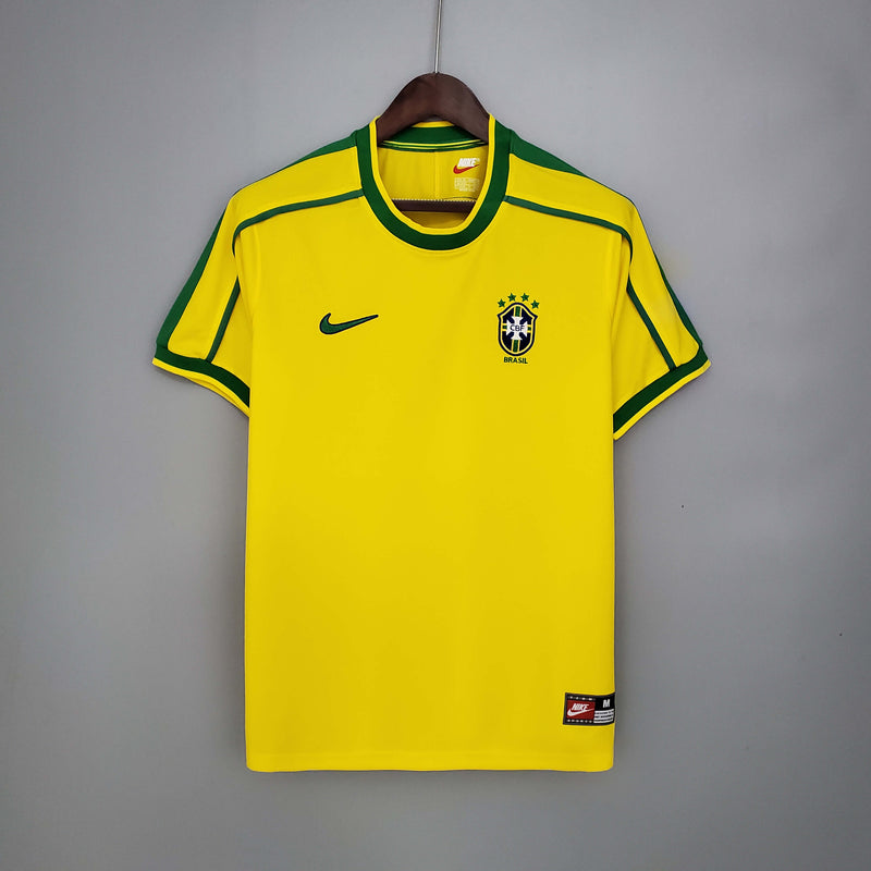 Camiseta Retro Seleção Brasil 1998/98