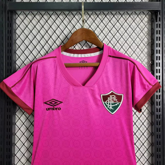 Camisola Feminina Fluminense "Outubro Rosa" 2023/24