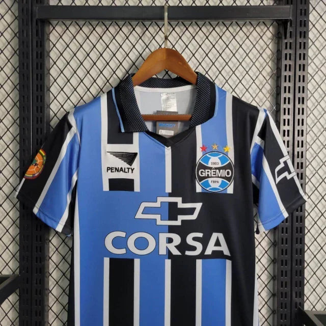 Camisola Retrô Grêmio Home 1998