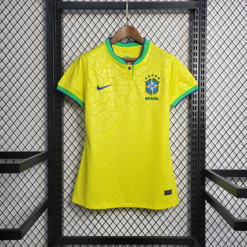 Camiseta Feminina Seleção Brasil 2022/23 Local Torcedor PRO 