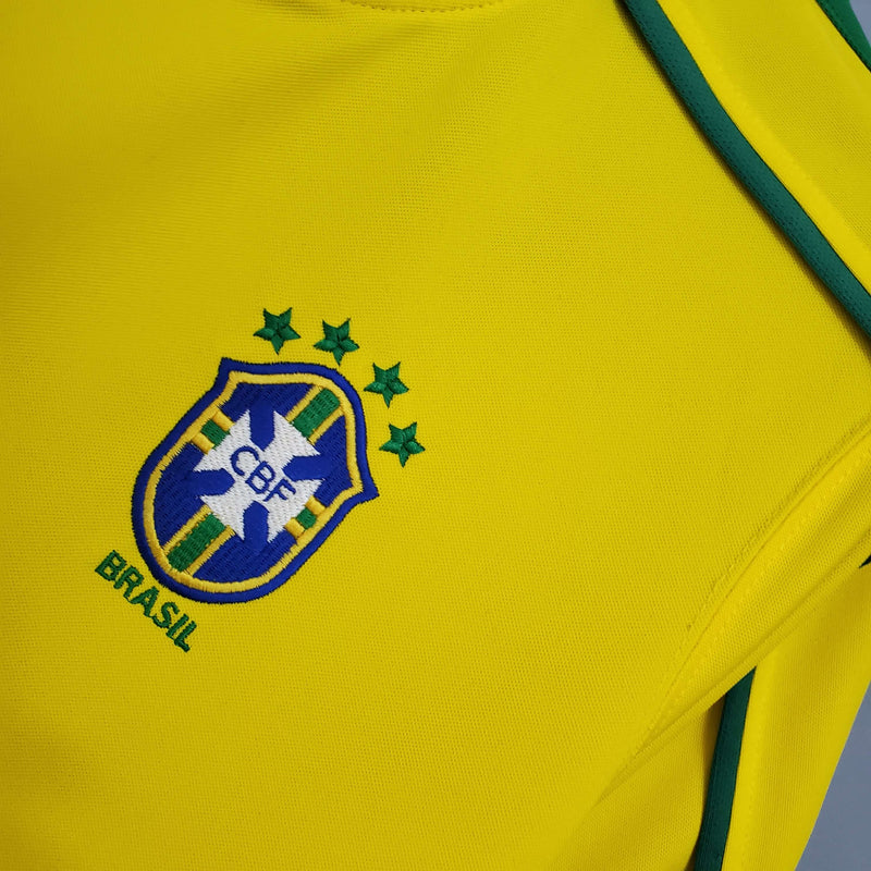 Camiseta Retro Seleção Brasil 1998/98